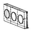 kondenzátor výkon: 99,50 , ventilátor: 3x630 mm, KT4-995